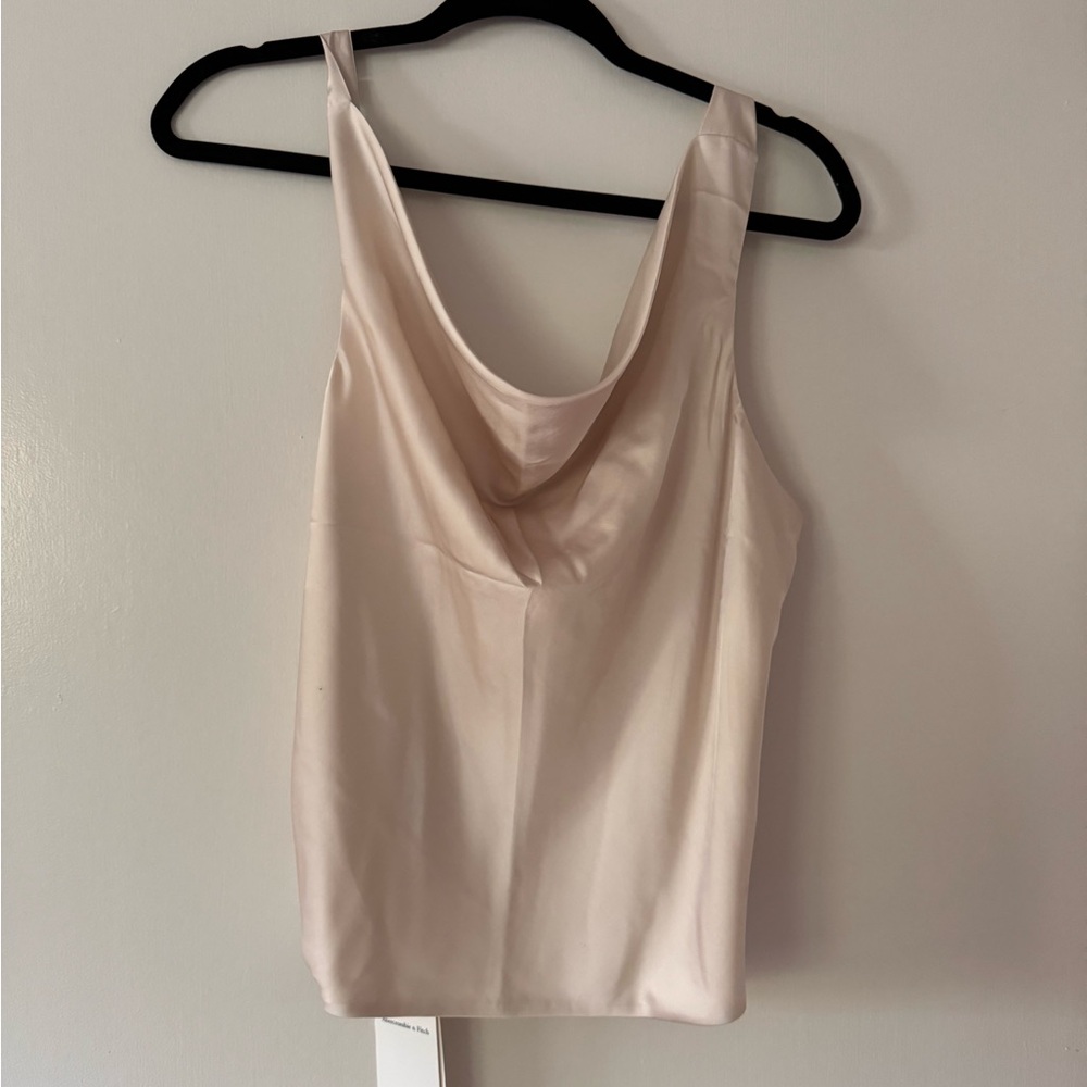 Abercrombie silk shirt. New with tags